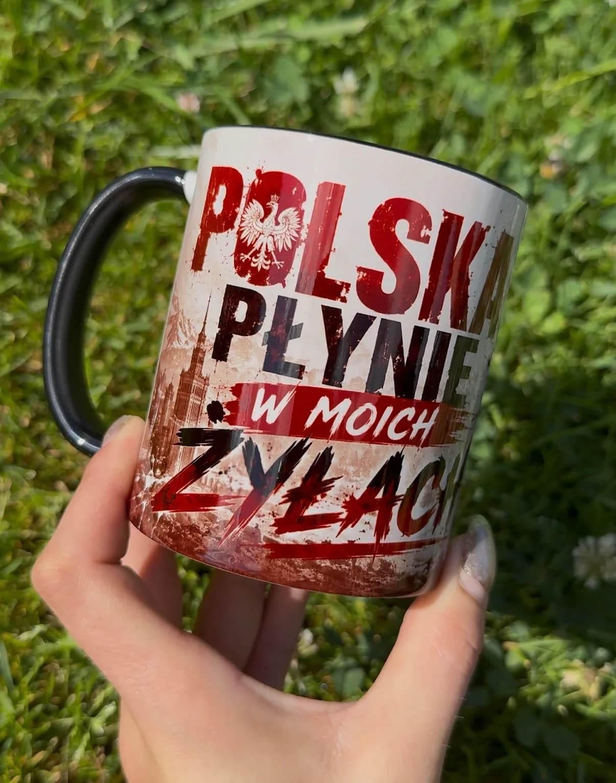 Kubek POLSKA PŁYNIE W MOICH ŻYŁACH
